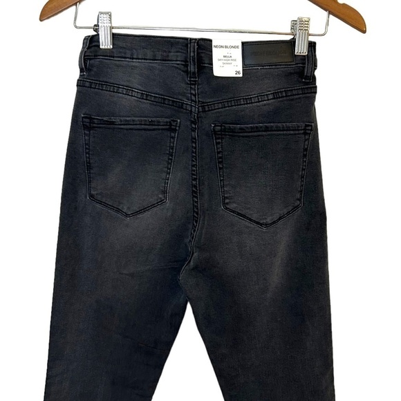 NEON Blonde Bella Stripe Jean - Picture 7 of 12